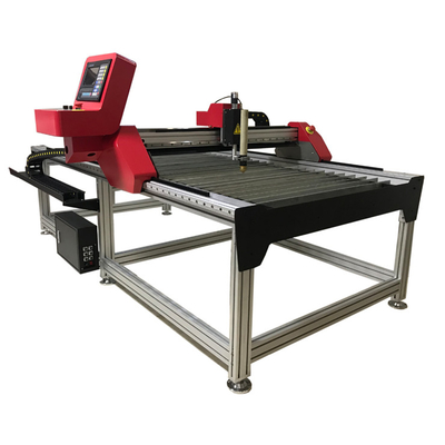 Profil aluminiowy Mały stół plazmowy CNC 220W Przenośna przecinarka plazmowa CNC
