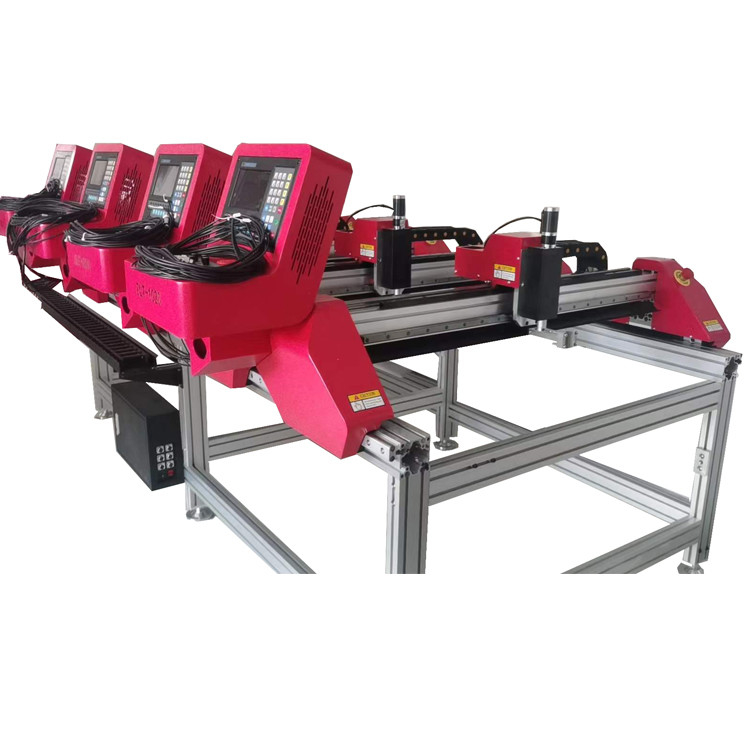 Cnc Dual Motor Maszyna do cięcia płyt Ms z szybkim małym stołem do cięcia plazmowego